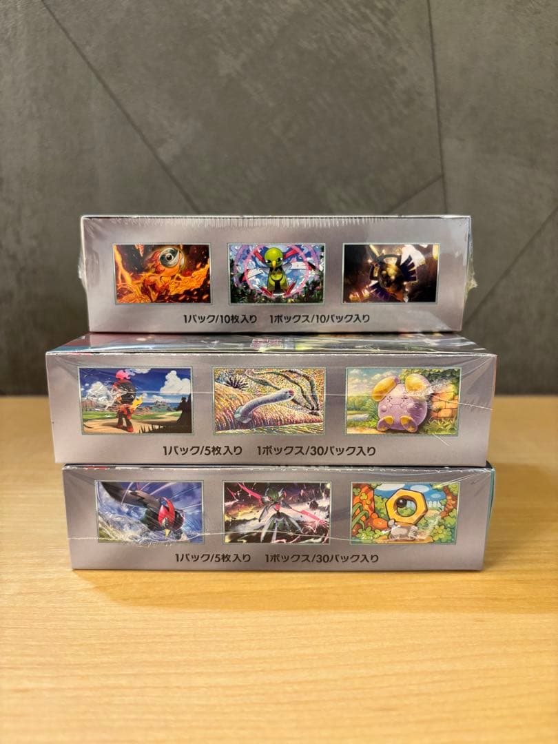ポケモンカードゲームテラスタルフェス等 ボックス まとめ売り シュリンク 付き