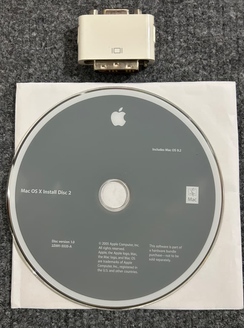 Macデスクトップ Mac mini original PPC G4 1.25 1Gb 40Gb