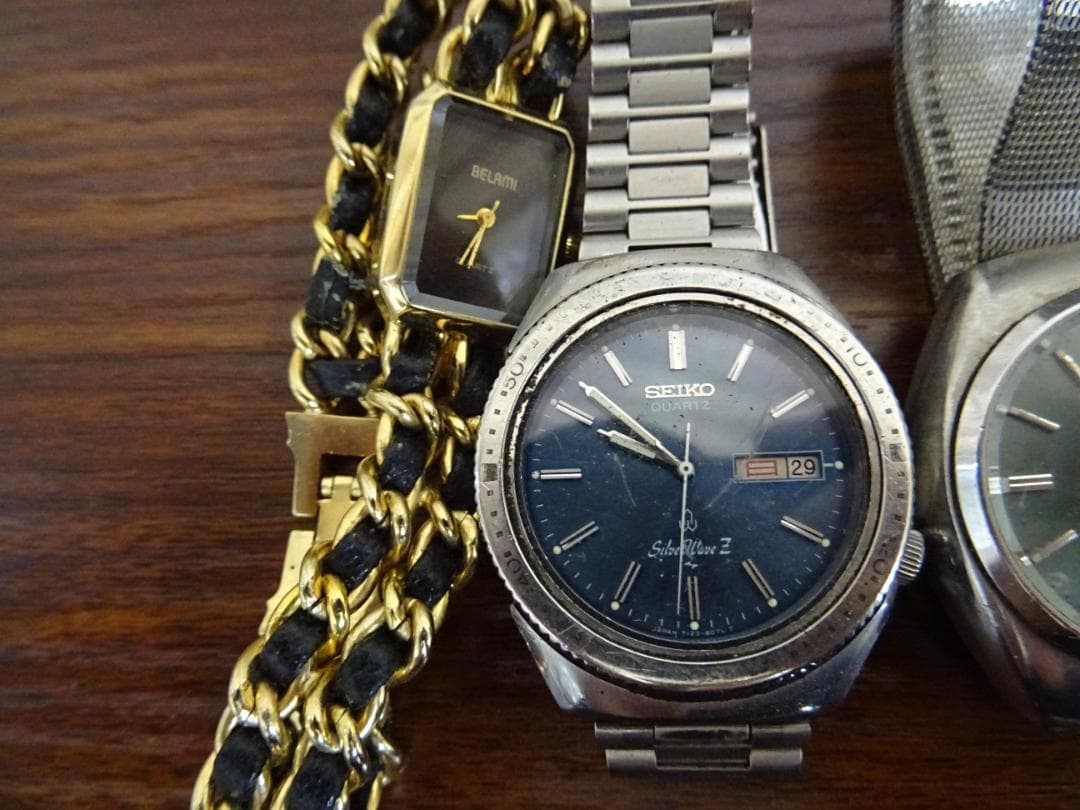 s*様 岡027 時計 9点 まとめ売り セイコー シチズン ジバンシイ