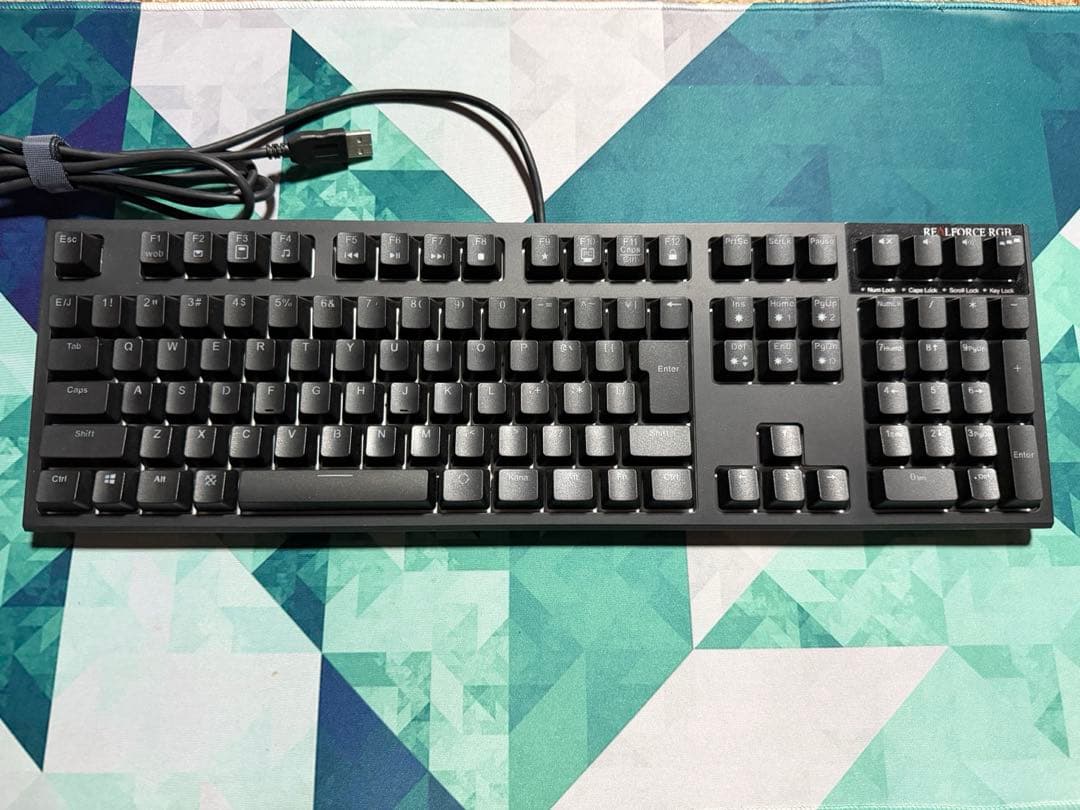 REALFORCE RGB R2A-JP4G-BK 日本語配列