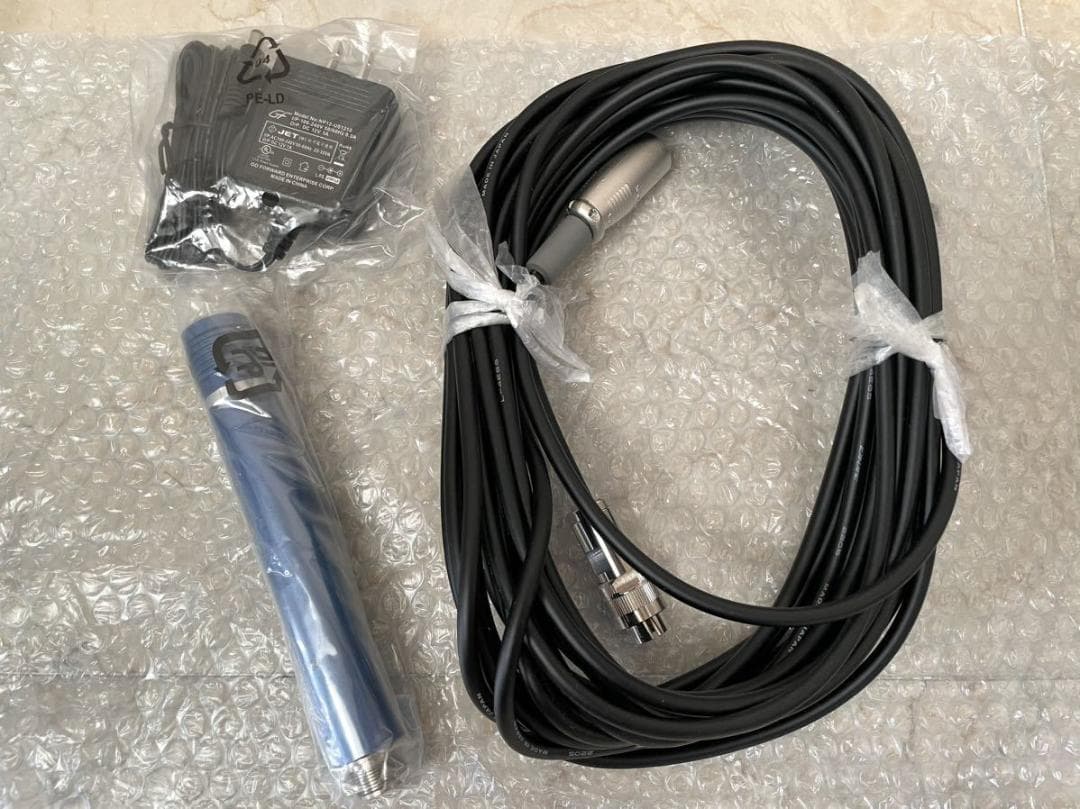 ウエタックス 防水マイク um-195A/PM-17BT ブルー