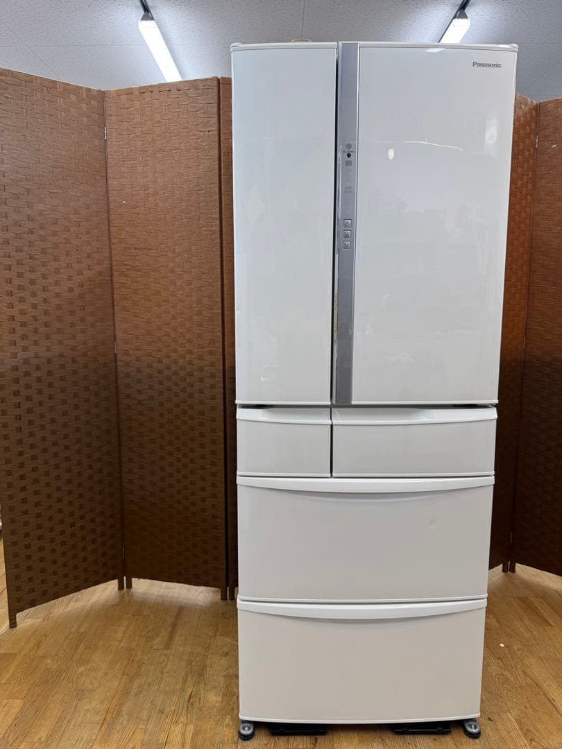 F052 パナソニック 大型冷蔵庫 6ドア 観音開き 2020年製 451L