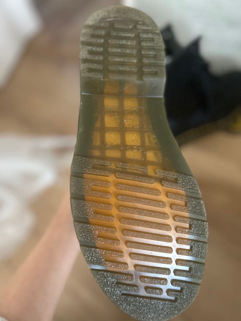 Dr. Martens ブラック レースアップ　ハイカットブーツ