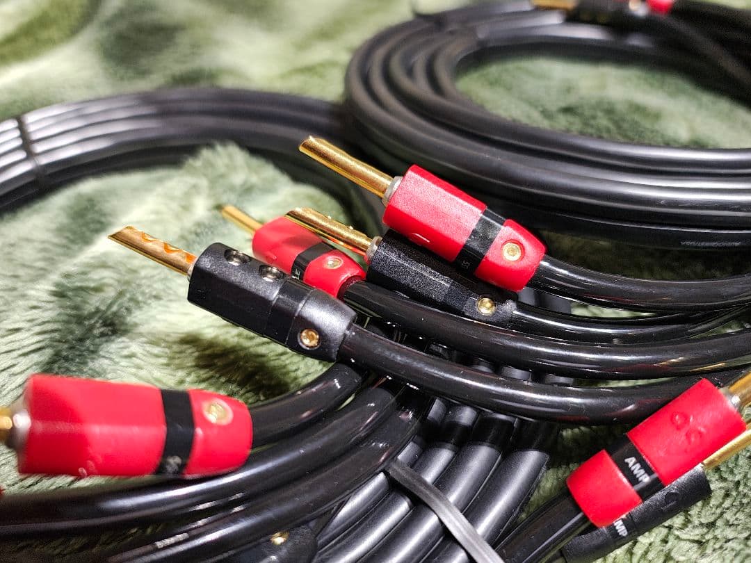 【美品】audioquest ROCKET 11 スピーカーケーブル