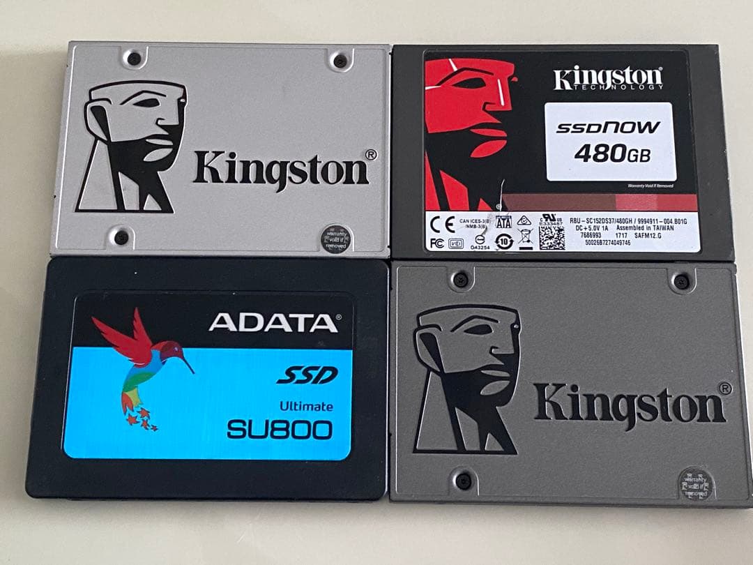 2.5インチSSD 480GB 4枚セット