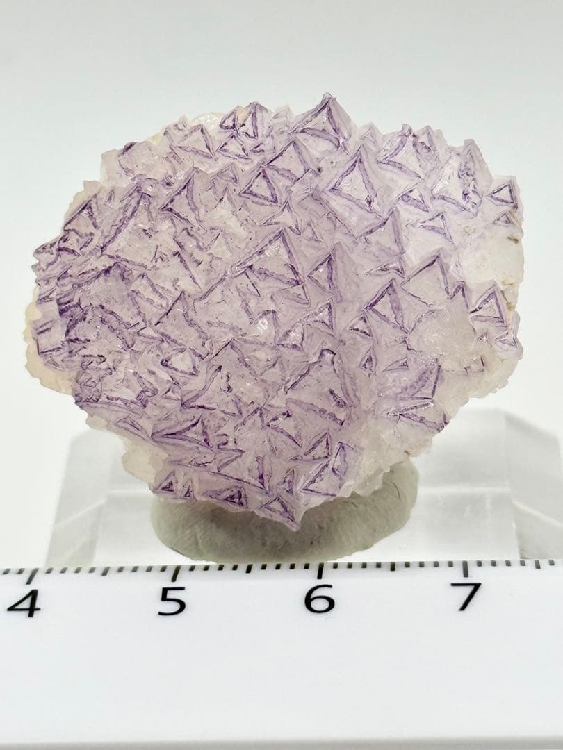 三角　フローライト　雲南省産　原石　鉱物標本　天然石