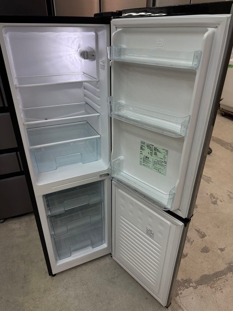 【高年式】2021年式 162L アイリスオーヤマ冷蔵庫 KRSE-16A-BS