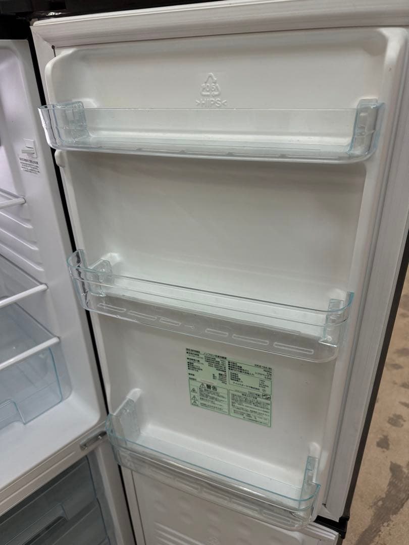 【高年式】2021年式 162L アイリスオーヤマ冷蔵庫 KRSE-16A-BS