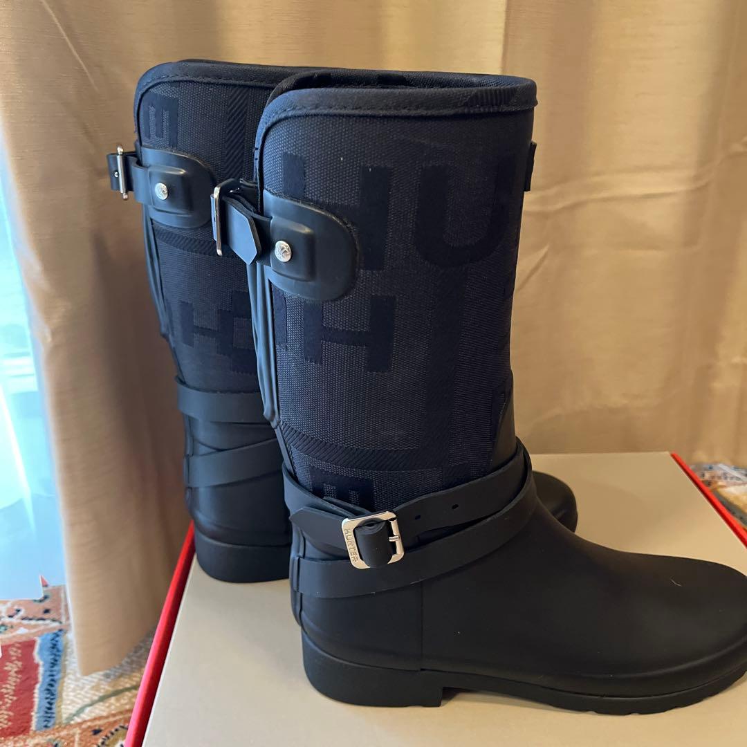 HUNTER リファインドジャガードショートブーツUK 6 / EU 39