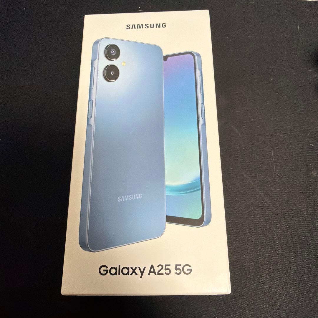 Samsung Galaxy A25 5G 本体　ブルー 64GB