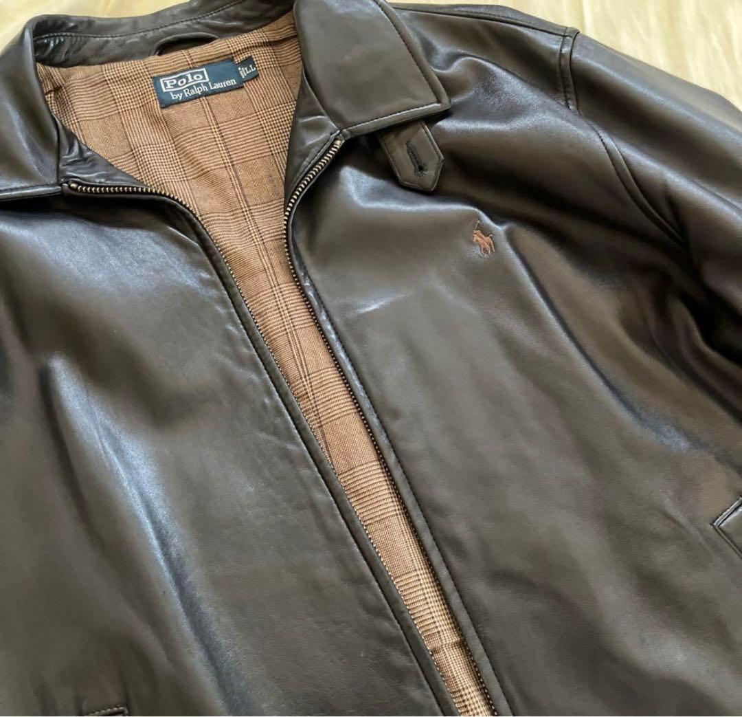 Polo by Ralph Lauren ブラックレザージャケット