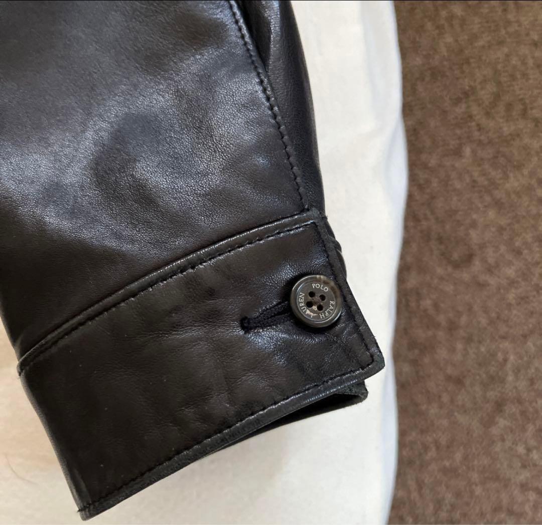 Polo by Ralph Lauren ブラックレザージャケット