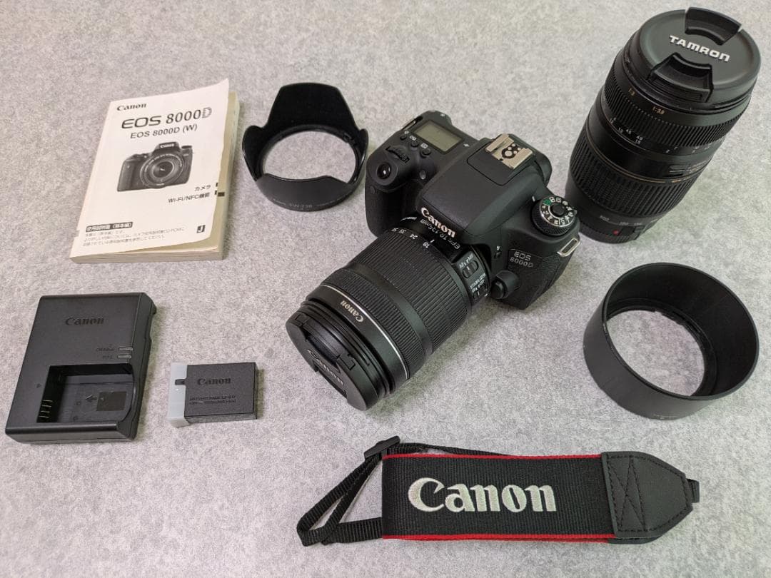 【山田】Canon EOS 8000D デジタル一眼レフ レンズキット