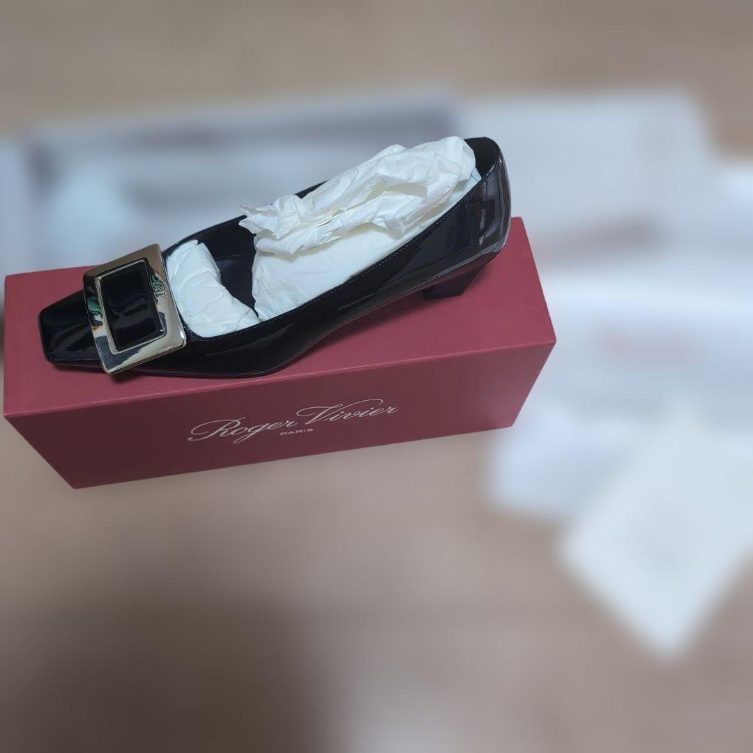 Roger Vivier Decollete Belle Vivier ブラック