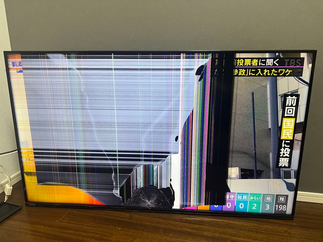 【ジャンク】【美品】50型 4K REGZA 50C350X リモコン付 東芝