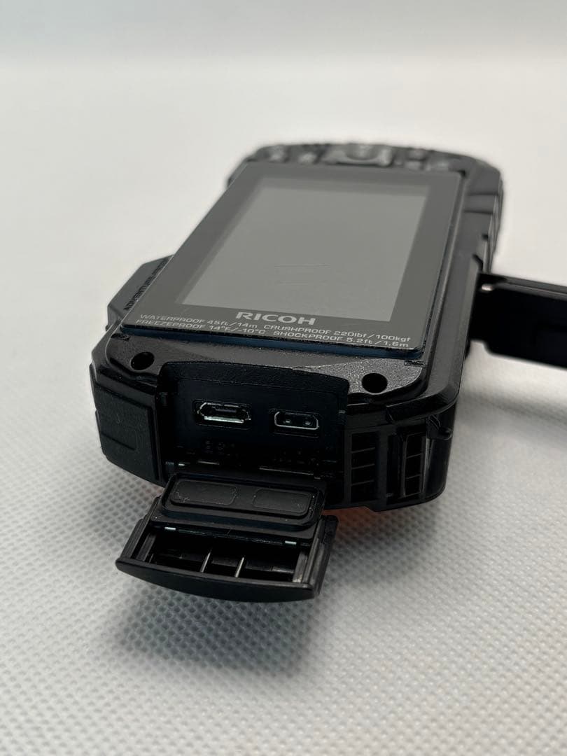 RICOH リコー WG-80 オレンジ★新品プロテクタージャケット付き★