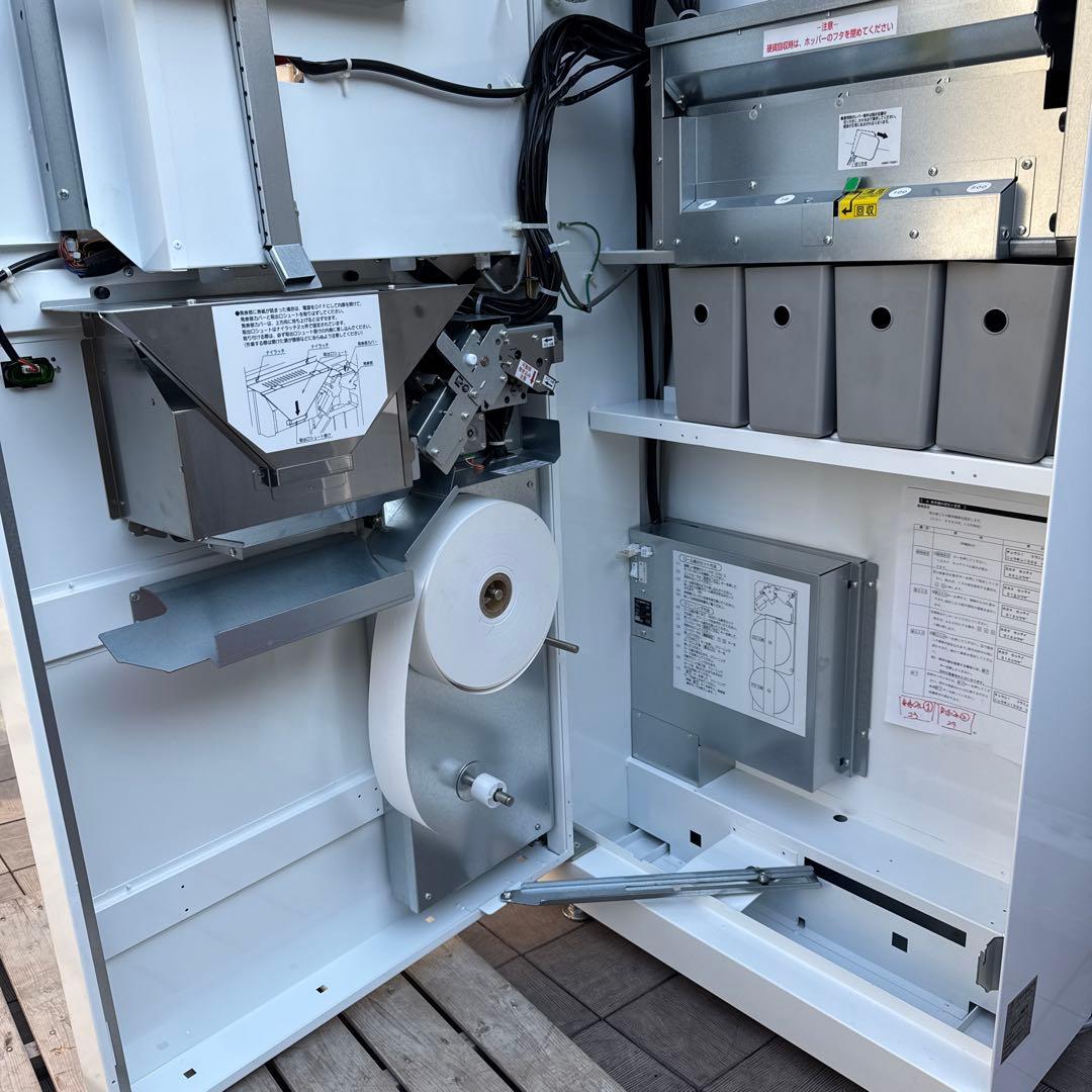 美品 2021年製 芝浦自販機 券売機 KB-172NNS 新紙幣新硬貨対応