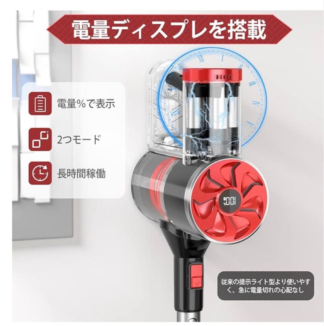 新品未使用　PRETTYCARE W100 コードレス掃除機