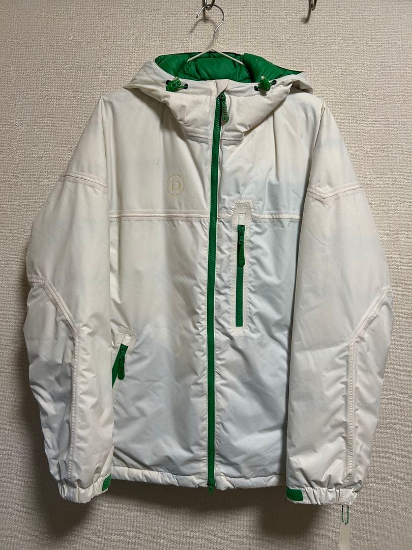 【新品】BURTONスノーボードウェア ホワイト＆グリーン セット