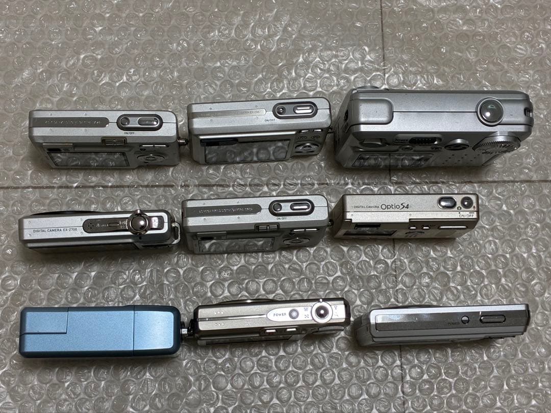 ⭐️まとめ売り⭐️ デジタルカメラ 9台 ジャンク品 CASIO OLYMPUSなど