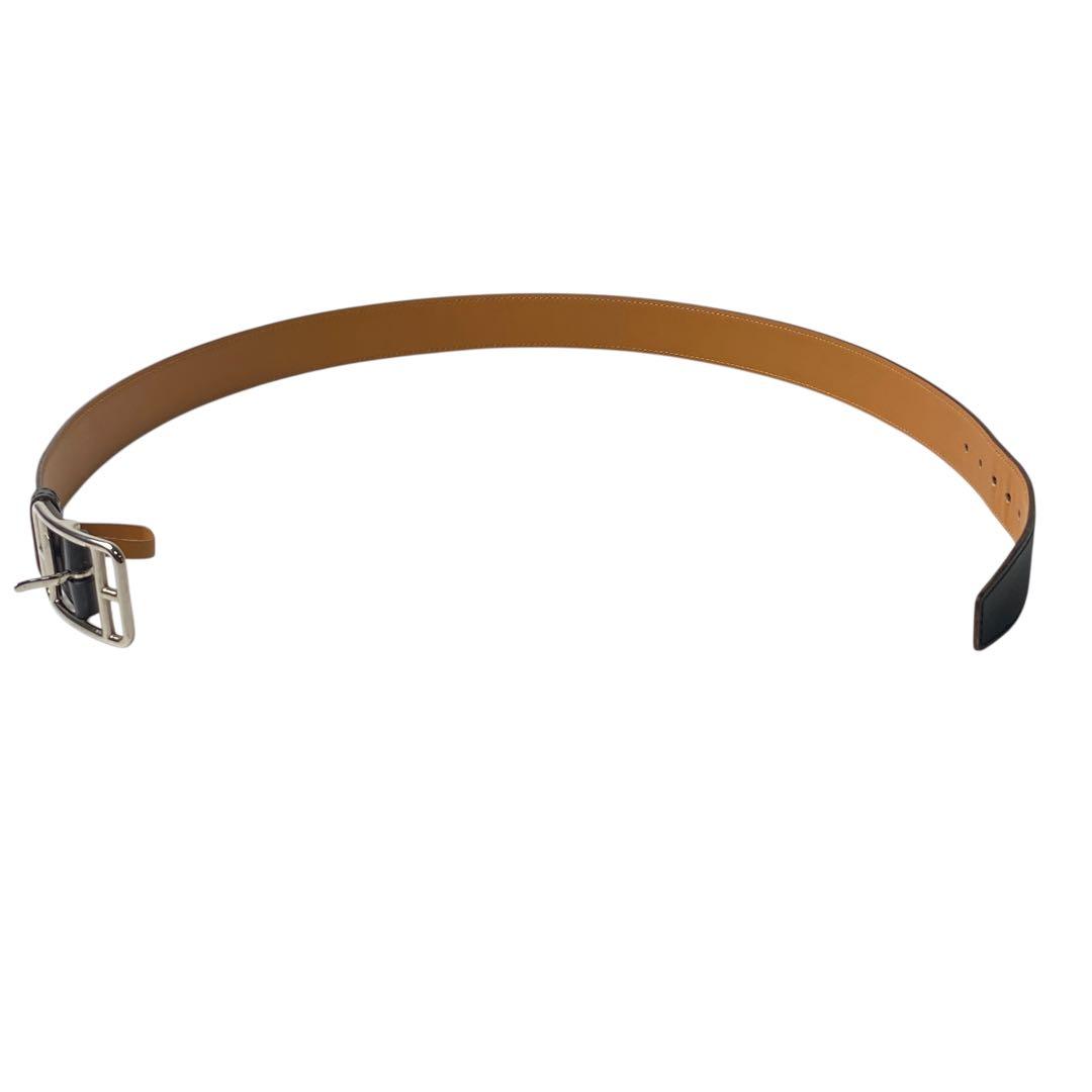 エルメスHERMES ケープコッド ベルト 85 □G刻印