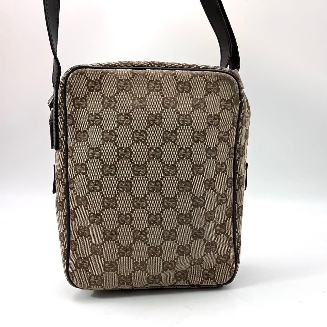 グッチ 3275 GGキャンバス ショルダーバッグ ポシェット
