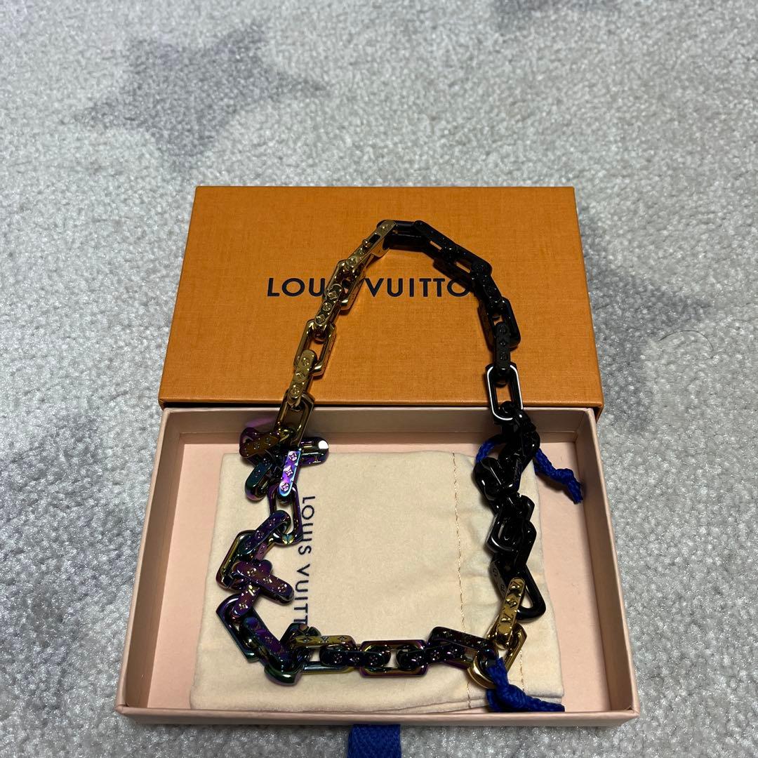 Louis Vuitton モノグラムチェーンネックレス