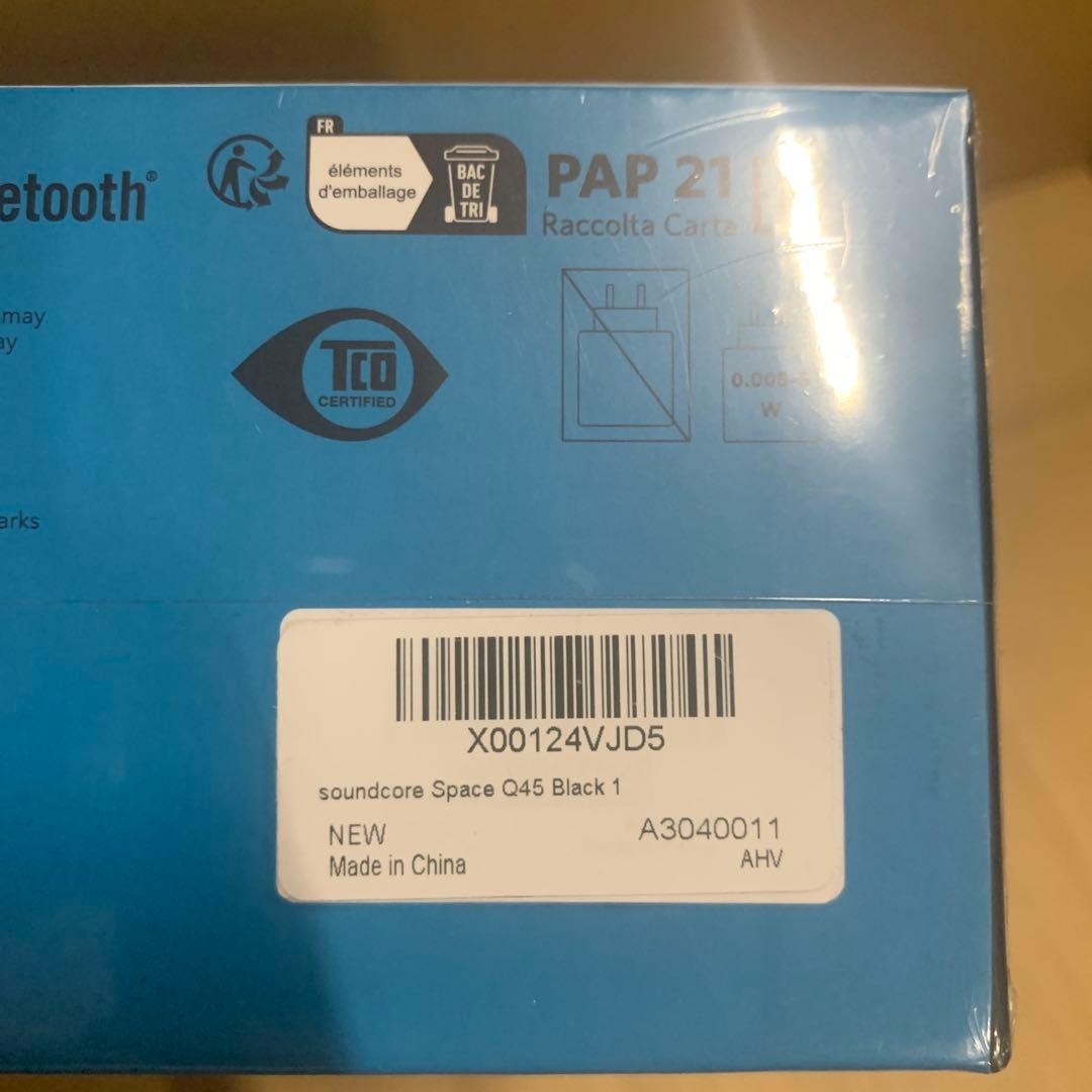 【新品未開封】Anker Soundcore Space Q45　ヘッドホン