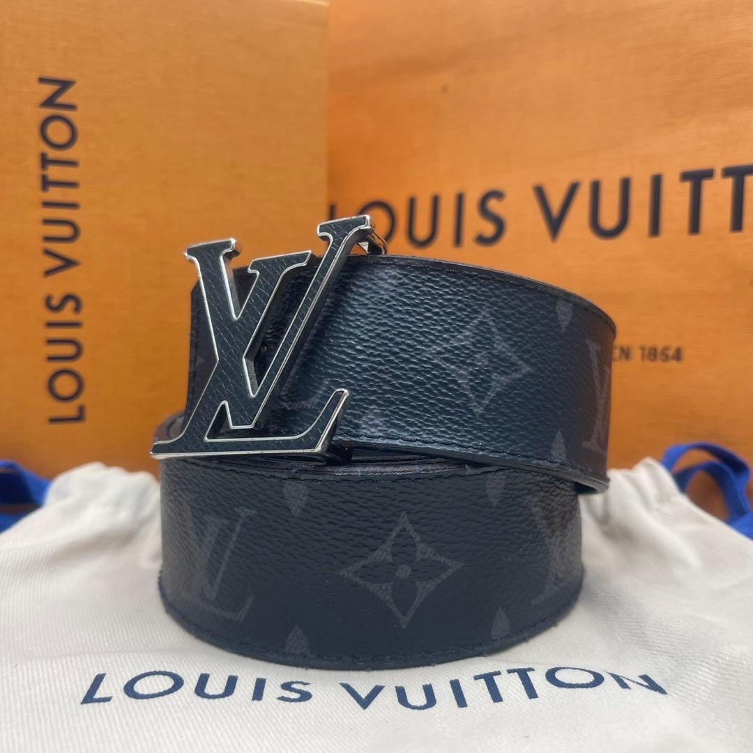 付属付き✨ルイヴィトン ベルト モノグラム エクリプス タイガラマ イニシャル