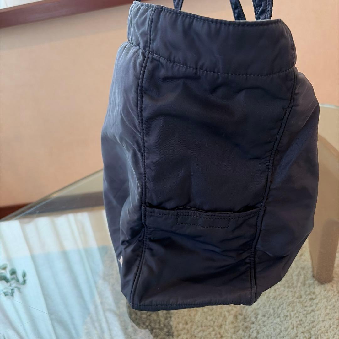 ネイビー PORTERナイロン トートバッグ