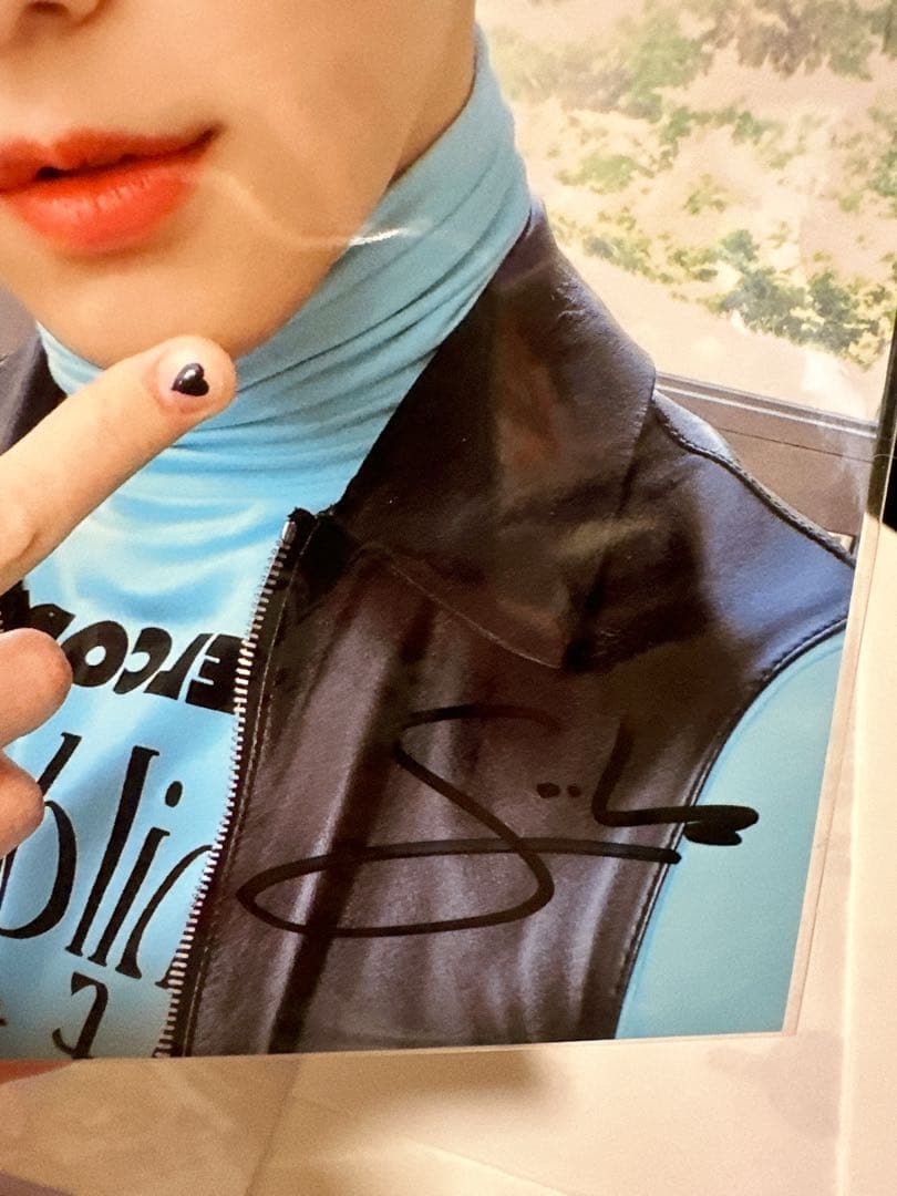 TXT スビン LINEMUSIC 直筆サイン入り生写真