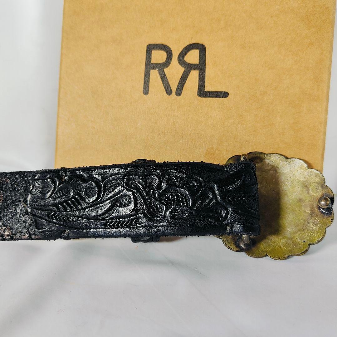 【極上ヴィンテージ品】PRL ラルフローレン　高級ターコイズコンチョドレスベルト