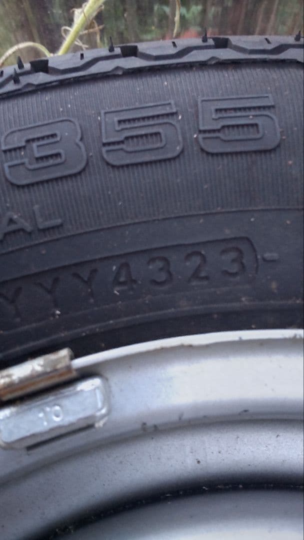 SUPER VAN 155R12 6PRタイヤ・ホイールセット