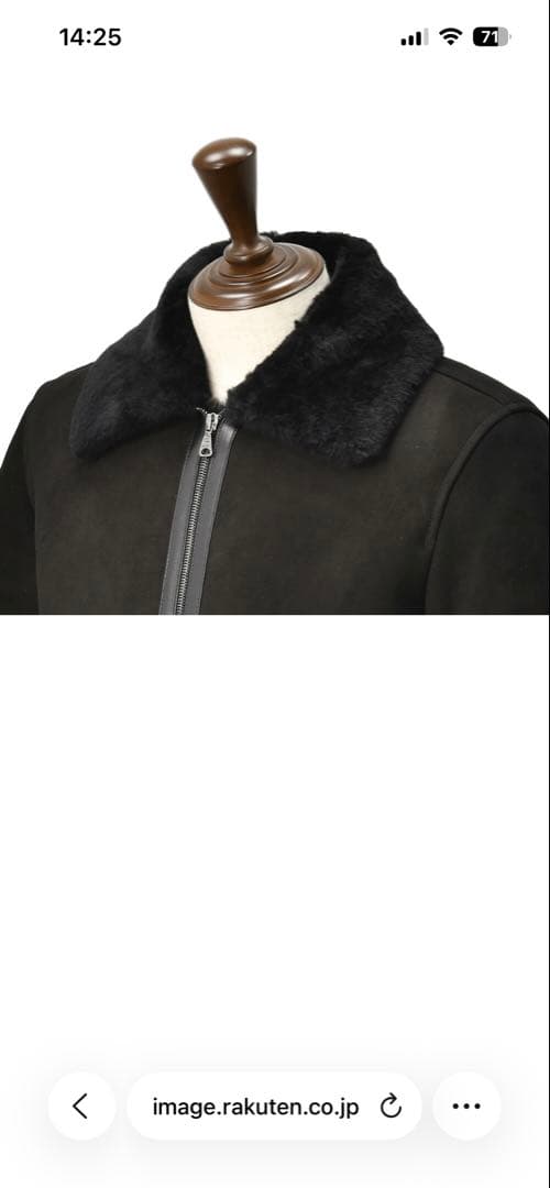 エンメティ ムートンジャケット Emmeti Orwell SpMouton