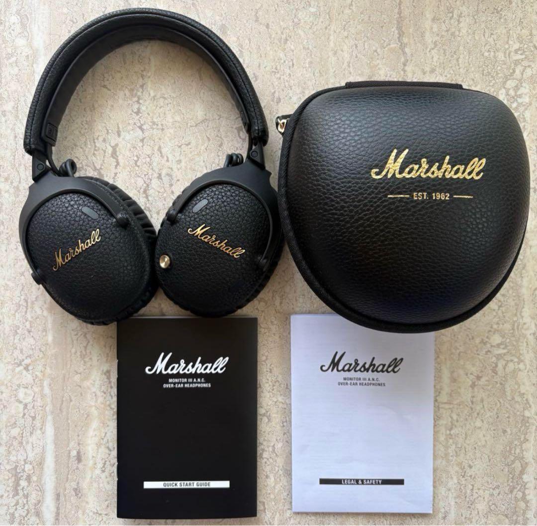 【ほぼ新品同様】Marshall MONITOR Ⅲ A.N.C.