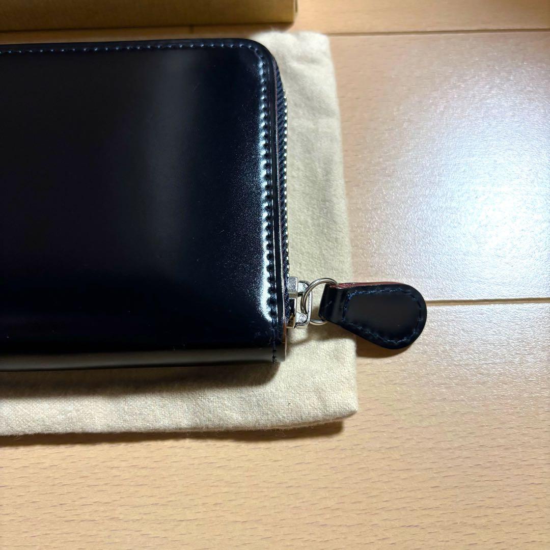 超激レア　ガンゾ　ganzo コードバン　長財布　ラウンドジップ　黒　完売品