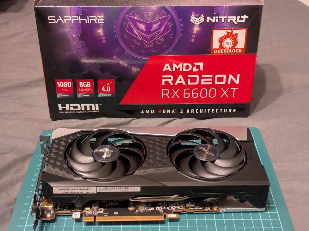 グラフィックボード・グラボ・ビデオカード Sapphire Nitro+ Radeon RX 6600XT 8GB