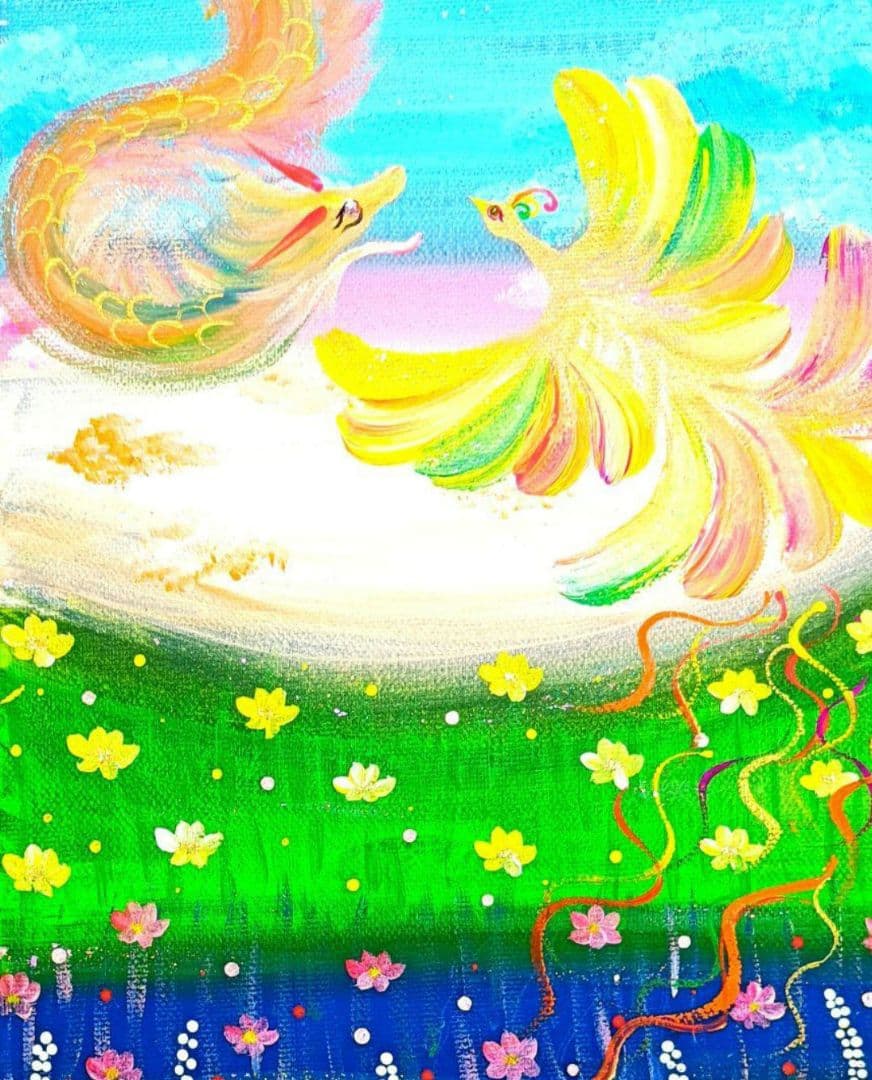 やっちゃん　❀ダブル八角フトマニ図flower❀チャクラ❀