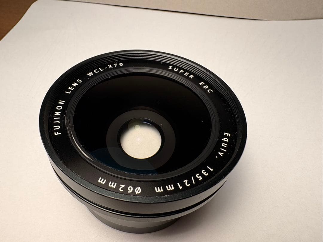 FUJIFILM X70 ブラック　動作品　【ワイコン付き】