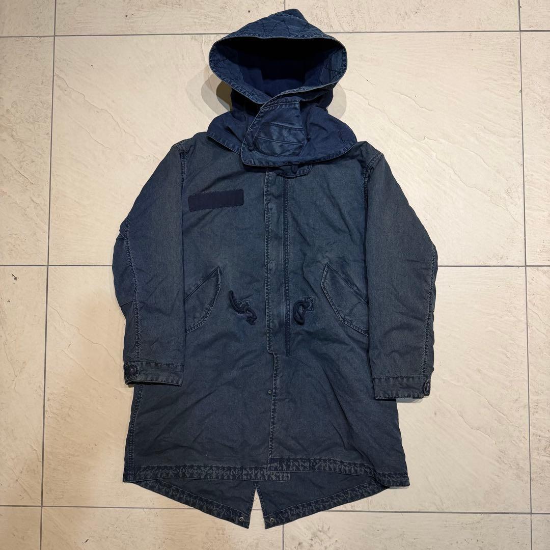 【古着】GAP ギャップ 1969 デニム M-65 フィッシュテイルパーカー