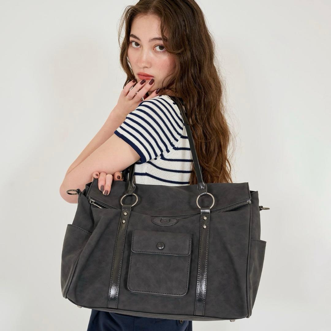 tinajojun ショルダー付き トラベルバッグ