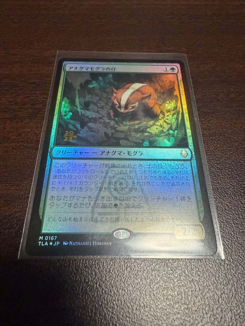 MTG/アバター 伝説の少年アン/アナグマモグラの仔(日)-神話 Foil