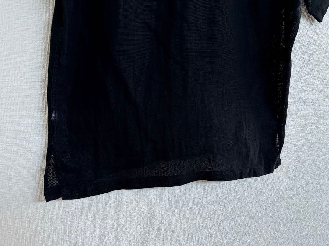 超スペシャル 90s ラルフローレン CLAYTON 半袖シャツ M ブラック