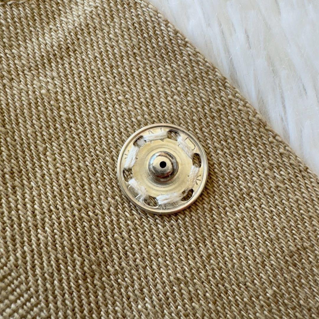 レア✨Buddy Lee デニムジャケット　シャツ　デカボタン　ベージュ　M