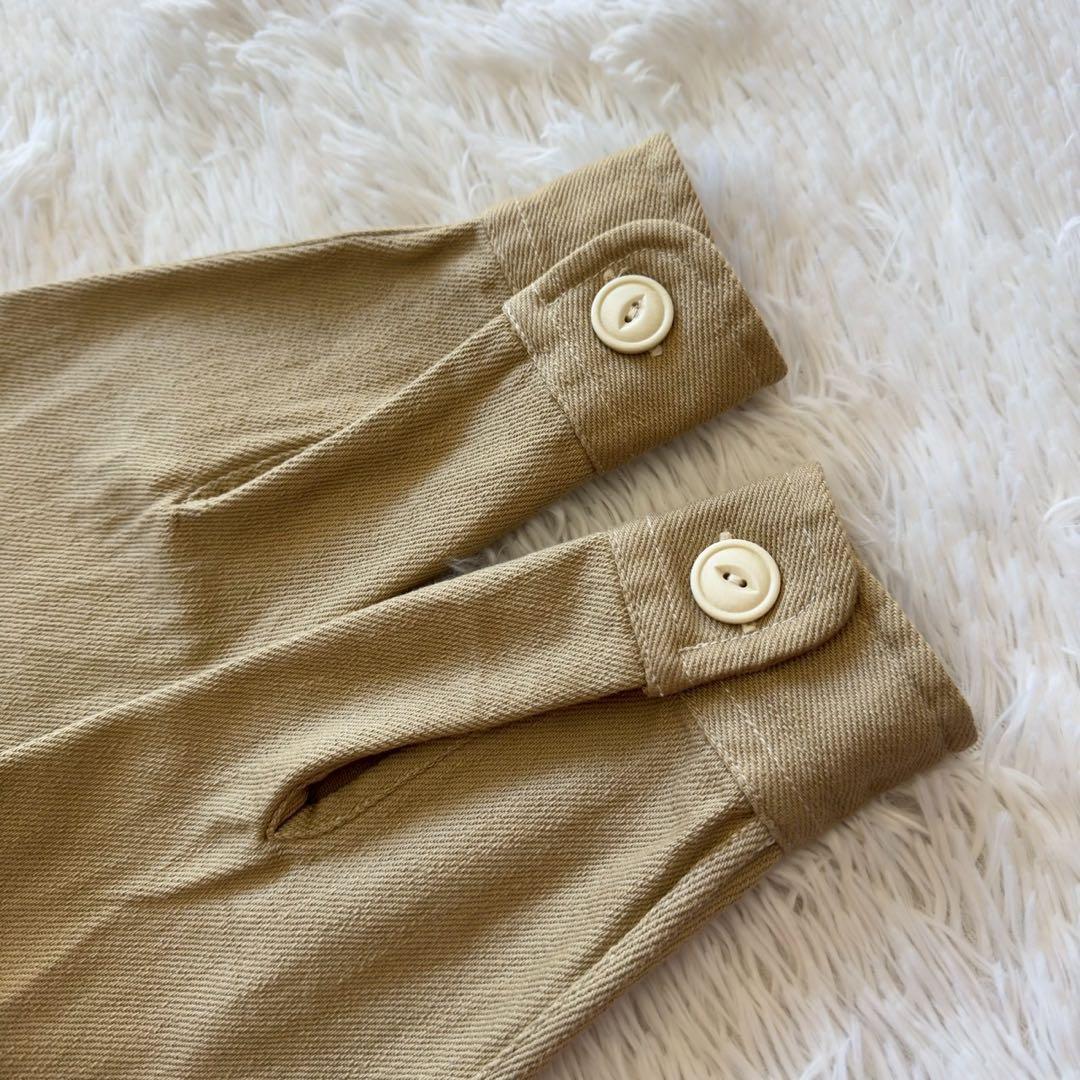 レア✨Buddy Lee デニムジャケット　シャツ　デカボタン　ベージュ　M