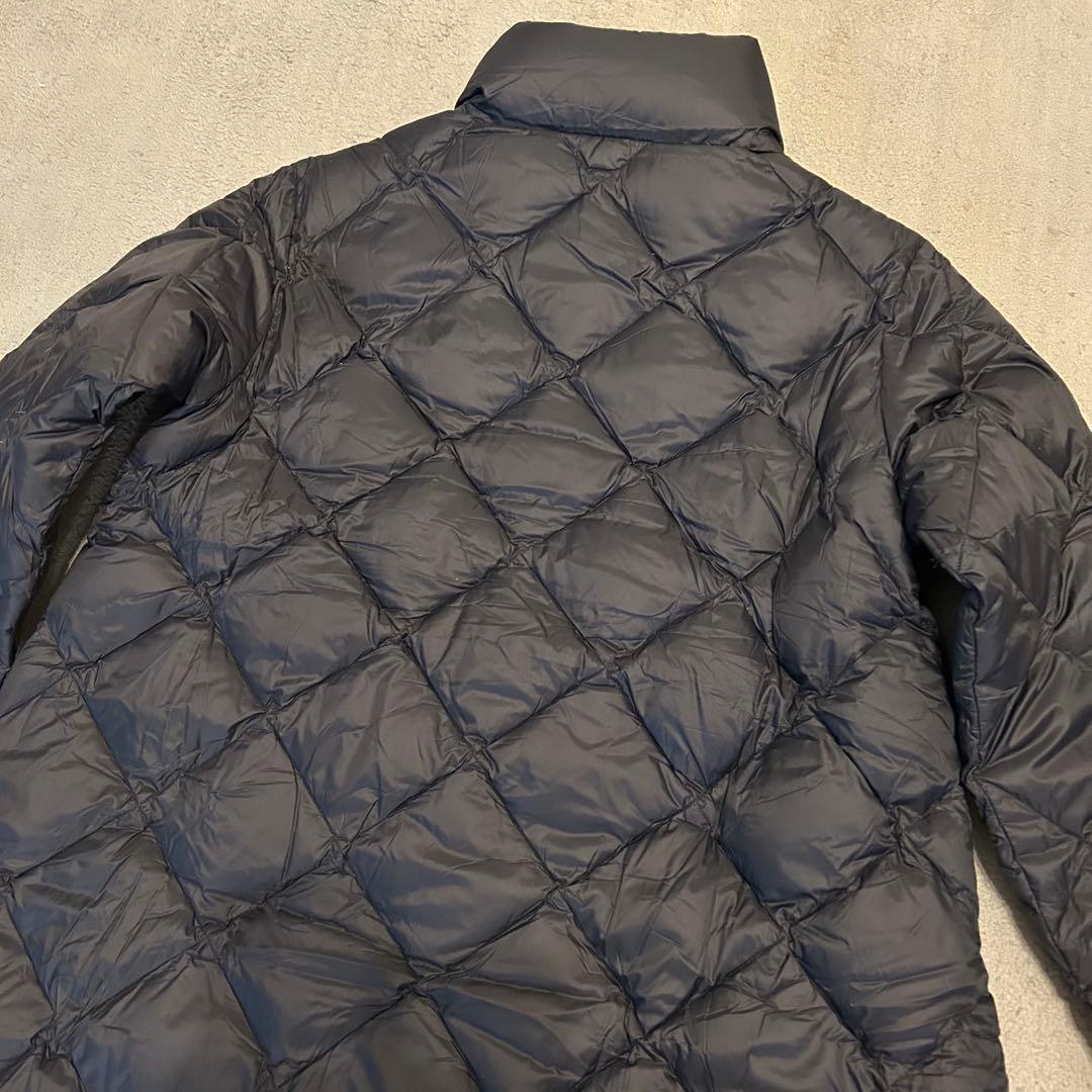 【美品】TAION NOLLEY'S別注 ダイヤキルトスタンドミドルダウン　黒