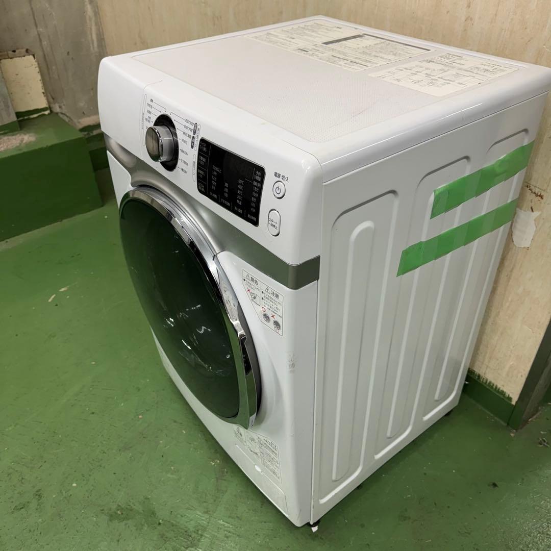 185 ドラム式洗濯機　乾燥機能無し　7キロ　小型　一人暮らし　左開き　ホワイト