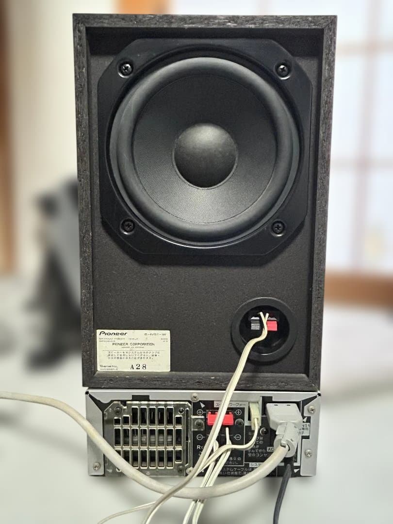 パイオニア ミニコンポ X-NS1 壁掛け 中古 CD AM FM