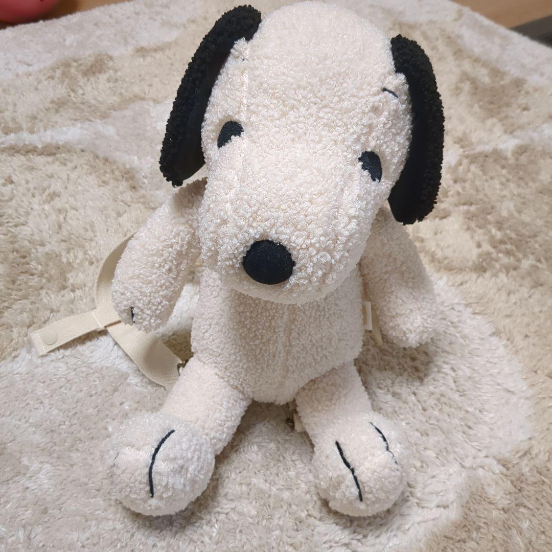 転倒防止　PEANUTS スヌーピー ぬいぐるみリュック