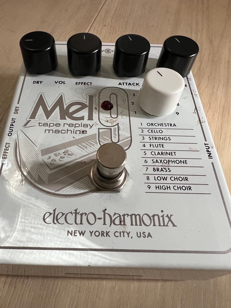 electro-harmonix Mel9 テープリプレイエフェクター